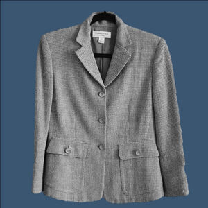 ANNE KLEIN II petite wool blazer